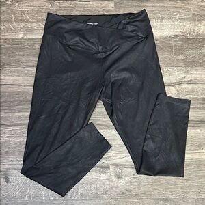Simply Vera Vera Wang Charcoal Leggings